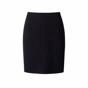St. John Collection Wool Knit Pencil Skirt •‎ Black • Size 4